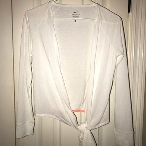 Nike dry-fit top/cardigan